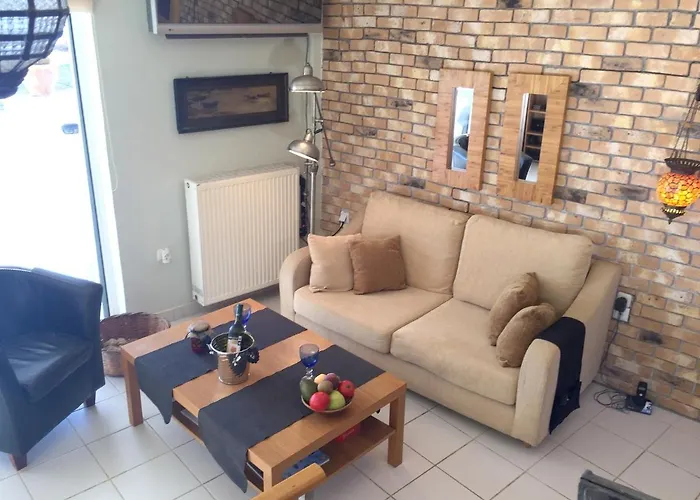 Comfortable With Sea View - 85 M² In Apartamento Akrogiali